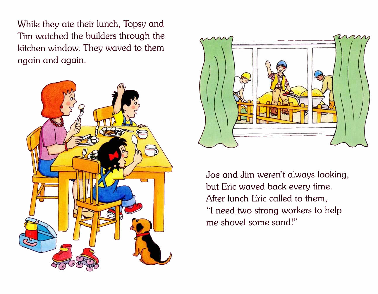 Ladybird - Topsy Tim Books - Busy Builders (10),绘本,绘本故事,绘本阅读,故事书,童书,图画书,课外阅读